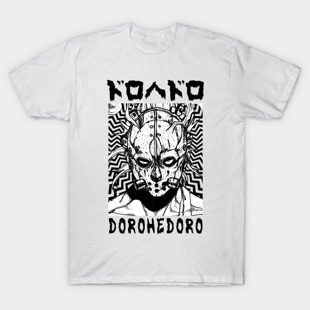 Nikaido - DOROHEDORO - Manga Anime Design V3 T-Shirt by JPNDEMON